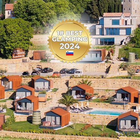 Wine Paradise - Glamping Resort Marezige Luaran gambar