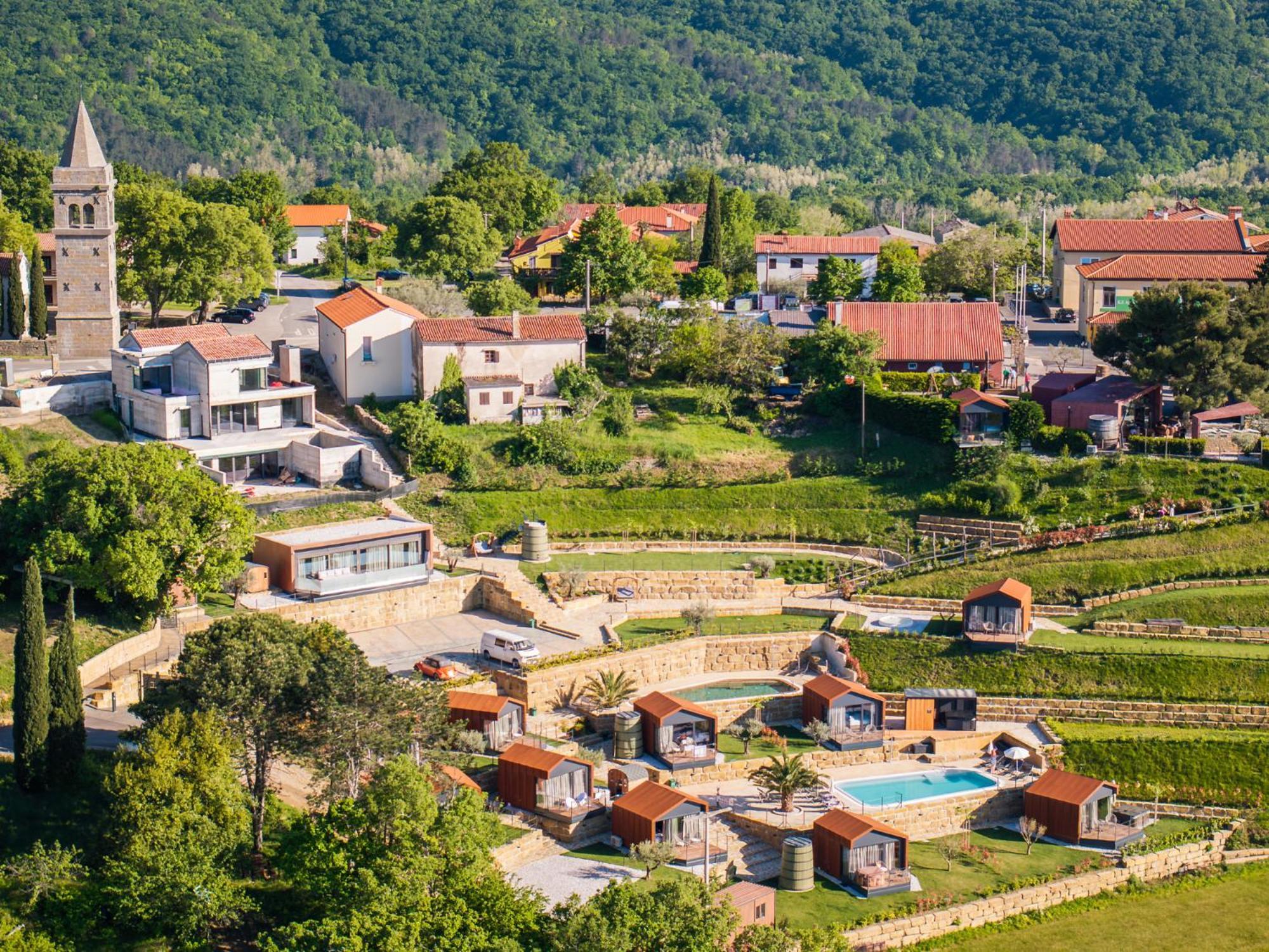 Wine Paradise - Glamping Resort Marezige Luaran gambar