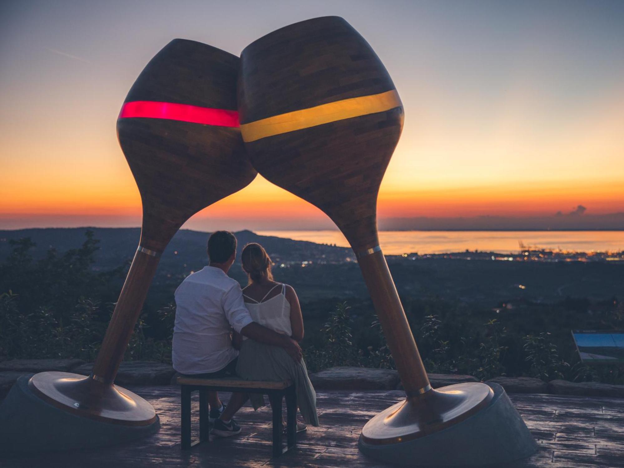 Wine Paradise - Glamping Resort Marezige Luaran gambar