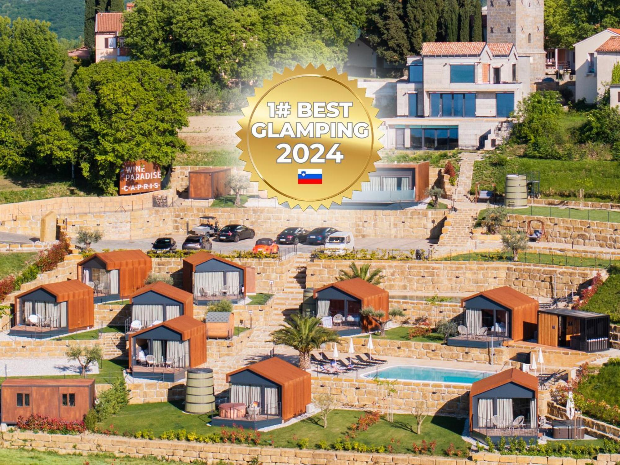 Wine Paradise - Glamping Resort Marezige Luaran gambar